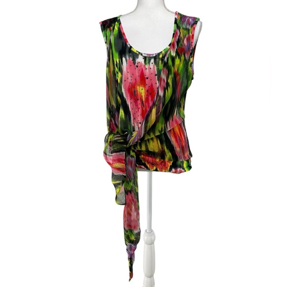 ALBERTO MAKALI / Colorful Tank Top / Medium - Picture 6 of 9